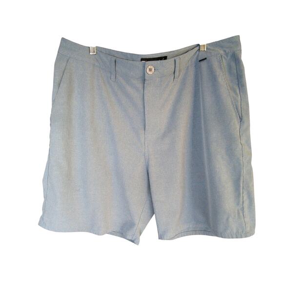 Travis Mathew Shorts Mens 38 Blue Lightweight Performance Golf - Picture 1 of 7